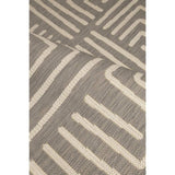 Homemaker polypropylene grey rug 120x170cm, UK version