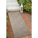 Homemaker polypropylene grey runner 67x200cm - British product