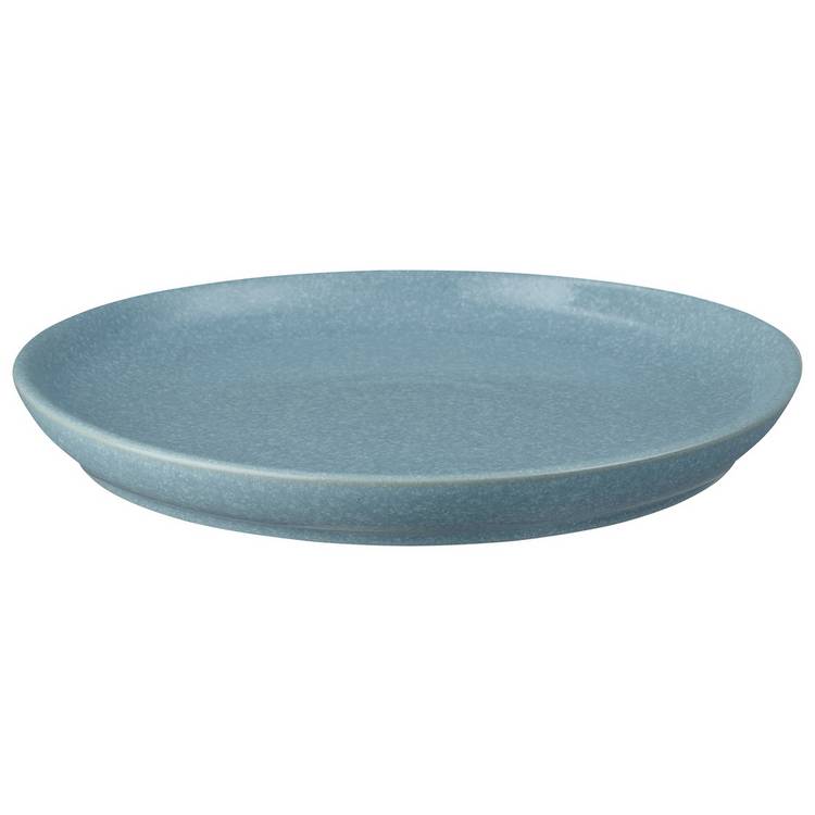 Denby Elements Blue 12 piece stoneware dinner set - British product