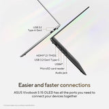 ASUS Vivobook S 15 OLED laptop 15.6 inch, UK version