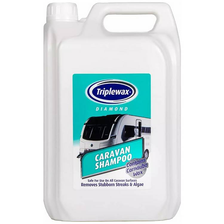 Triplewax Caravan Shampoo car wash cleaner, UK version