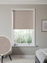 Next Next Natural Rapid Made to Measure Blackout Roller Blind- Buy online at McGrocer