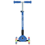 Globber Expert Foldable 3 Wheel Scooter Blue, UK version