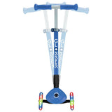 Globber Expert Foldable 3 Wheel Scooter Blue, UK version