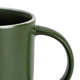 Habitat stoneware mugs raw edge green set of 4, UK version