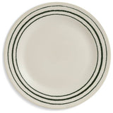 Habitat stoneware dinner set matte cream 12 piece (British brand)