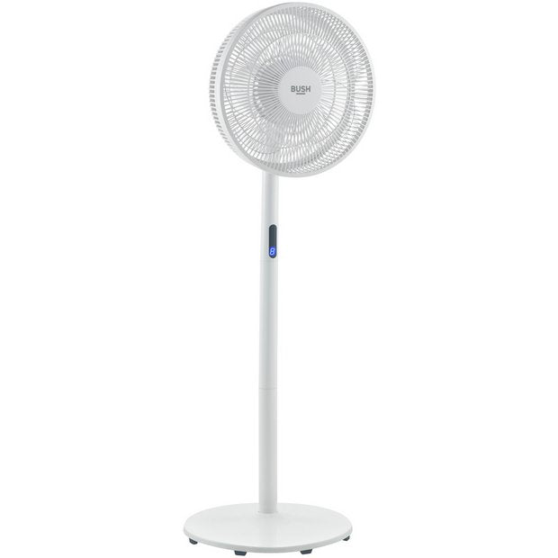 Bush white pedestal fan 16 inch imported from the UK