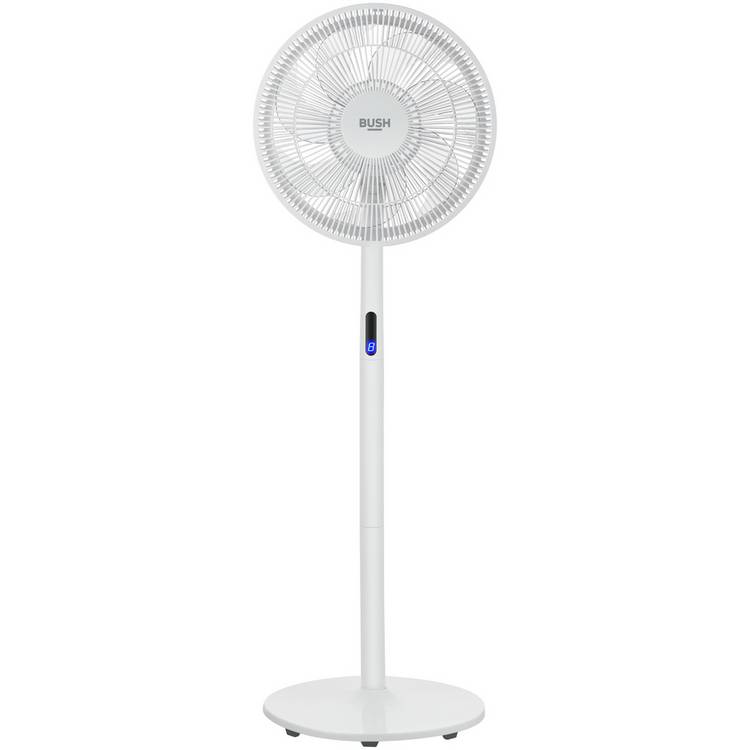 Bush white pedestal fan 16 inch imported from the UK