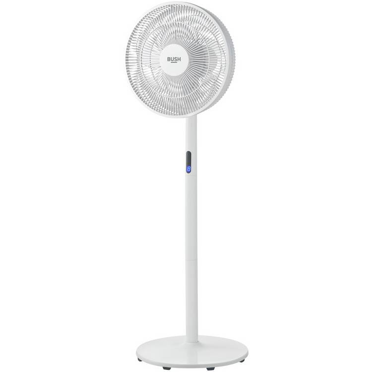 Bush white pedestal fan 16 inch imported from the UK