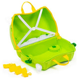 Trunki Dudley Dinosaur ride-on suitcase 18 litre, imported from the UK