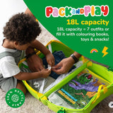 Trunki Dudley Dinosaur ride-on suitcase 18 litre, imported from the UK