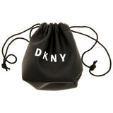 DKNY silver-tone crystal stud earrings 8.12mm - British product