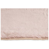 Habitat blush pink faux fur rug 150x80cm, UK version
