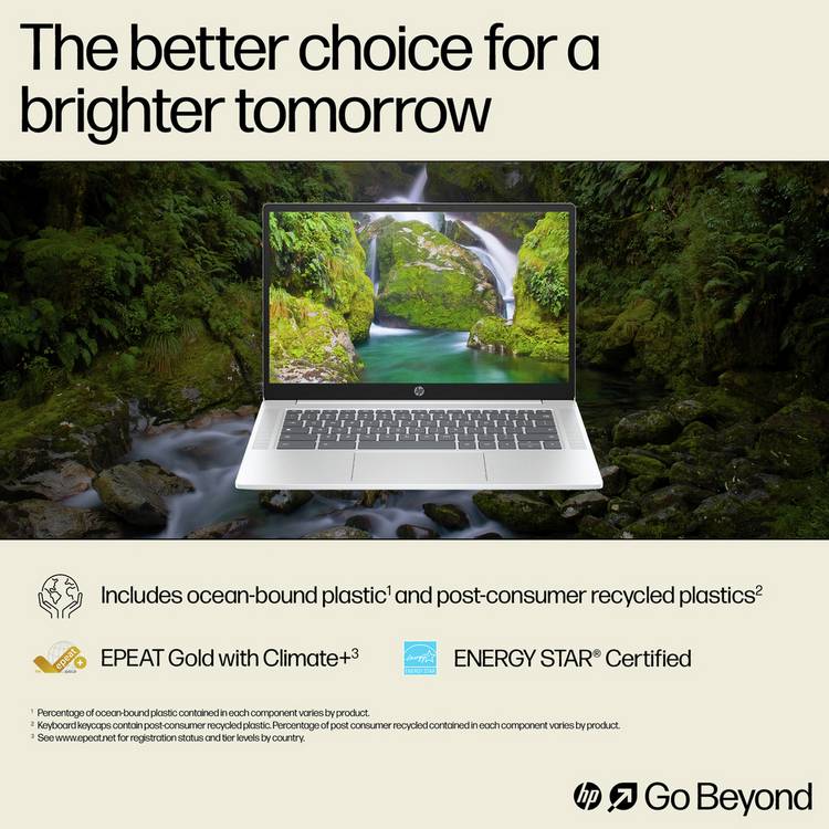 HP Chromebook 14 Intel N100 8GB 128GB - British product