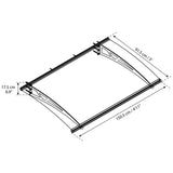 Palram Canopia Altair door canopy 1500mm - British product