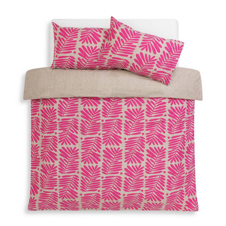 Habitat cotton bedding set pink single - British product