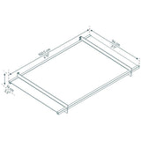 Palram Canopia Nancy door awning 1500mm - British product