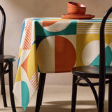 Argos Habitat Geo Wipe Clean Table Cloth - Multicoloured - 180cm x 140cm- Buy online at McGrocer