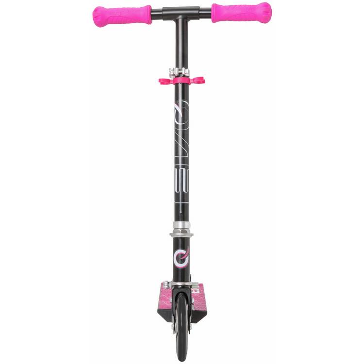 EVO children's 2 wheel scooter Black and Pink, UK version