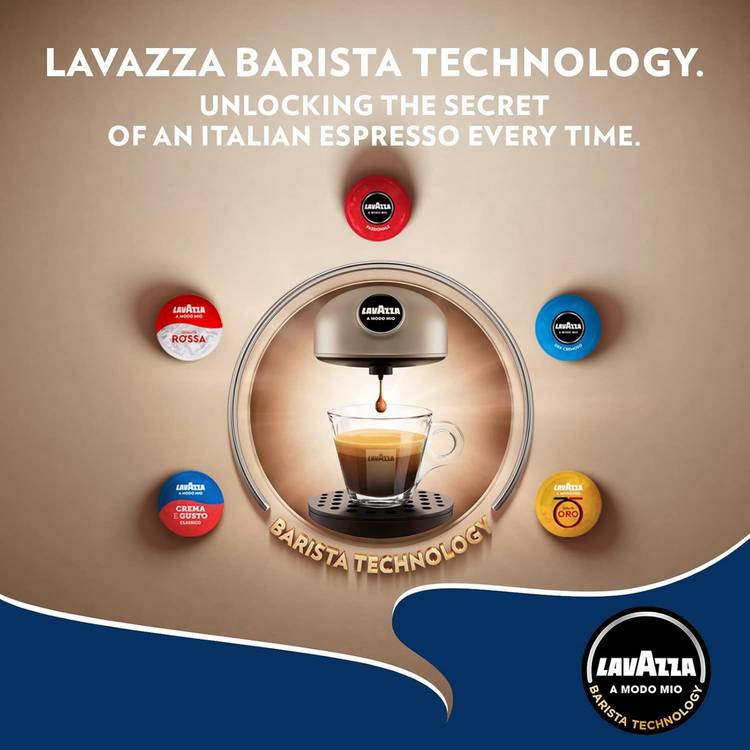 Lavazza Jolie & Milk Evo pod coffee machine white (British brand)