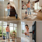 Vileda H2PrO flat mop system with 6L bucket, UK version