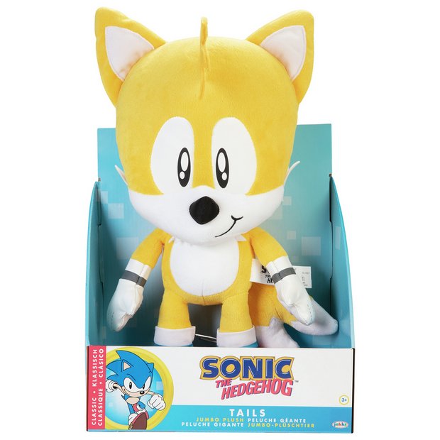 Sega Sonic Tails jumbo plush toy 18 inch (British brand)