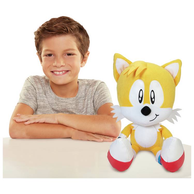 Sega Sonic Tails jumbo plush toy 18 inch (British brand)