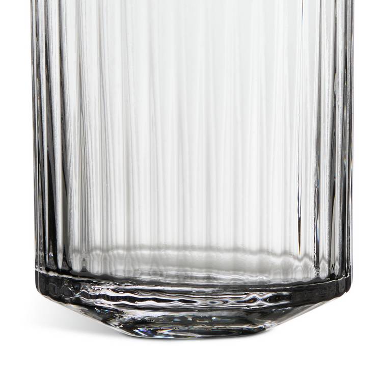 Habitat wide ribbed carafe 26cm, imported from the UK