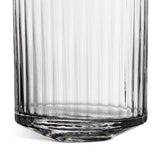 Habitat wide ribbed carafe 26cm, imported from the UK
