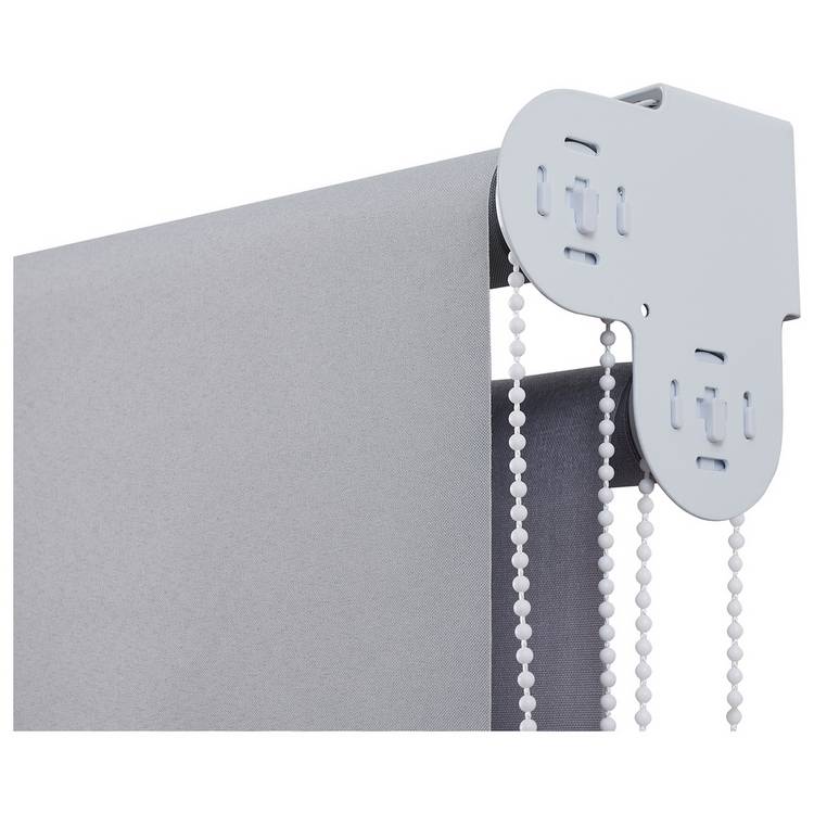 Little Black Book grey blackout roller blind 60cm, imported from the UK