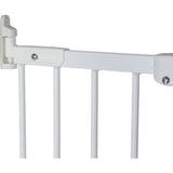 BabyDan Super Flexi Fit safety gate white finish, imported from the UK