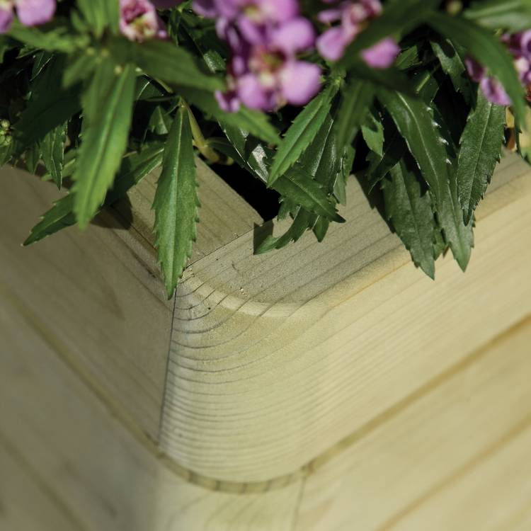 Rowlinson Marberry rectangular planter 135L, imported from the UK