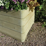 Rowlinson Marberry rectangular planter 135L, imported from the UK