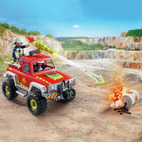 Playmobil Fire Rescue Truck toy, imported from the UK