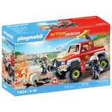 Playmobil Fire Rescue Truck toy, imported from the UK