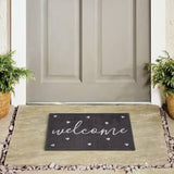 Argos Argos Home Ditsy Heart Washable Cut Pile Doormat 57x40cm- Buy online at McGrocer