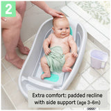 Ingenuity baby bathtub grey 3-stage, imported from the UK