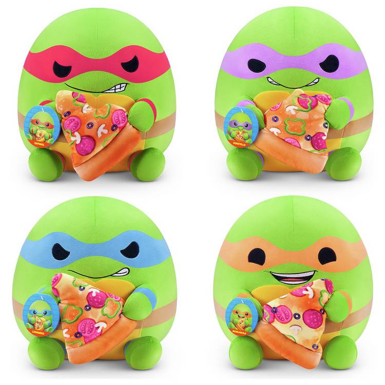Zuru TMNT Leonardo plush toy 14 inches, UK version