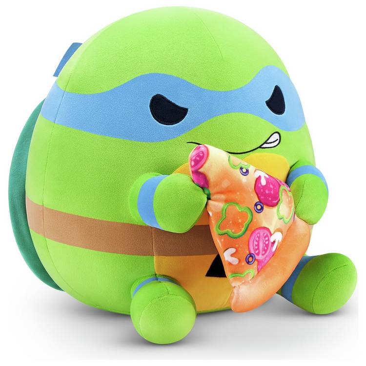 Zuru TMNT Leonardo plush toy 14 inches, UK version