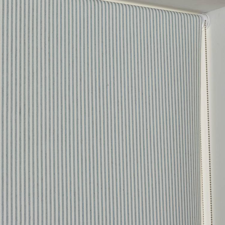 Habitat blue stripe blackout roller blind 90cm - British product