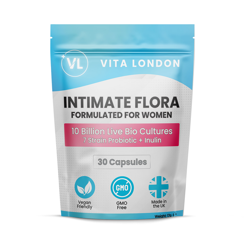 Intimate Flora probiotic capsules 7-strain 30 capsules - British product