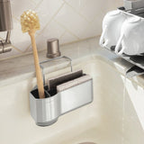 Simplehuman sink caddy brushed steel (British brand)