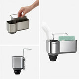 Simplehuman sink caddy brushed steel (British brand)