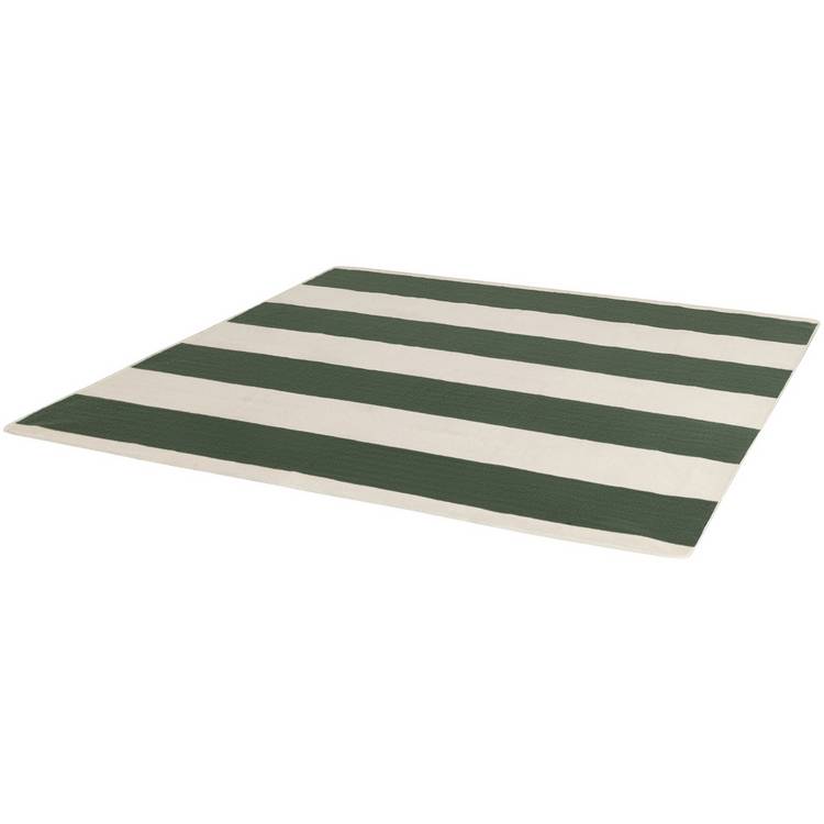 Habitat Luxe Striped Picnic Rug 135cm (British brand)