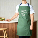 Home Flipping Awesome green chef apron, imported from the UK