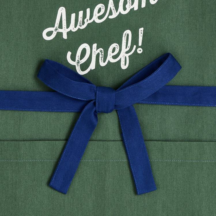 Home Flipping Awesome green chef apron, imported from the UK