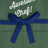 Home Flipping Awesome green chef apron, imported from the UK