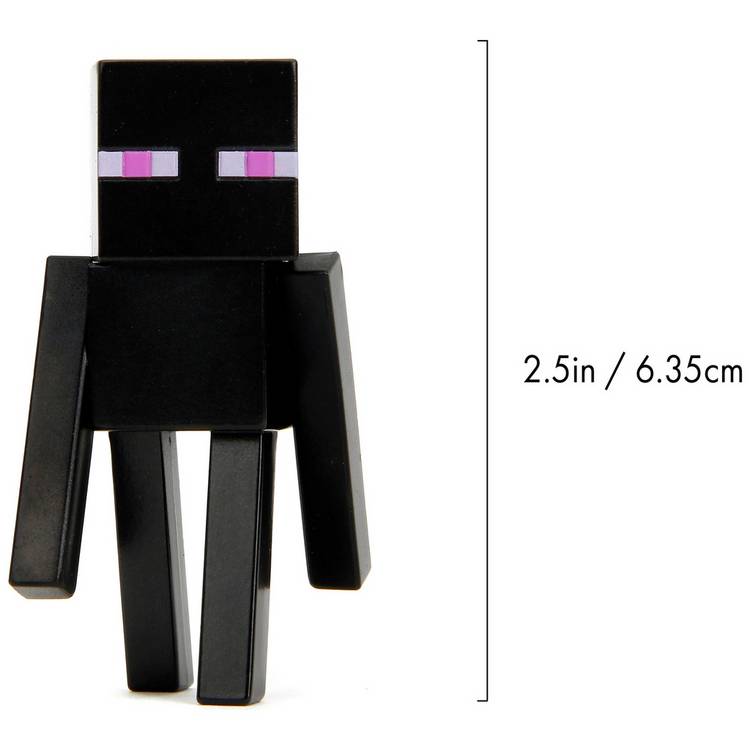Minecraft diecast figure pack of 4 2.5 inches, imported from the UK
