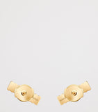 Boucheron Quatre Grosgrain stud earrings 18kt yellow gold - British product