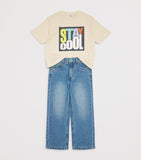 Billieblush straight jeans for children 4-10 years - British product